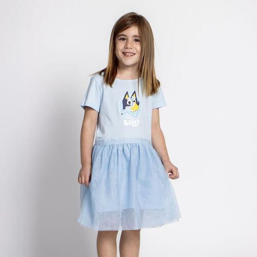 Kjole Bluey Lyseblå 2 år