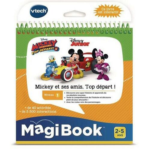 Interaktiv bog til børn Vtech MagiBook Fransk Mickey Mouse