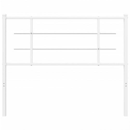 Udskiftningsgavl i metal 107 cm - hvid