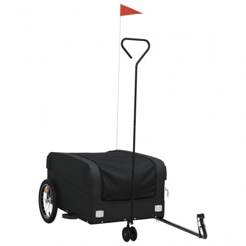 Cykelanhænger 45 kg jern sort