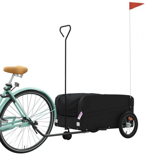 Cykelanhænger 45 kg jern sort