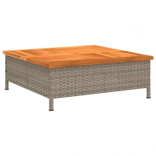 Skjuler til parasolfod med bordplade 70 x 70 x 25 cm - grå