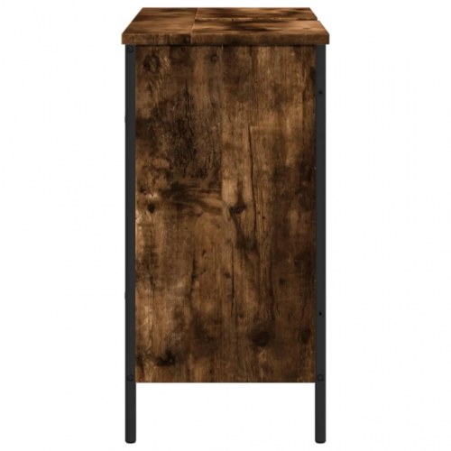 Underskab til håndvask 80×30×60 cm - konstrueret træ, røget eg