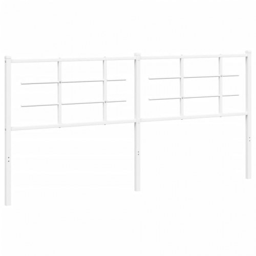 Udskiftningsgavl i metal 180 cm - hvid