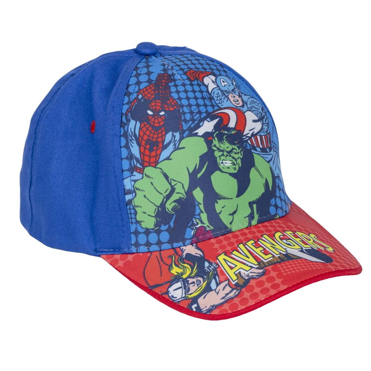 Børnekasket The Avengers Mørkeblå 53 Cm