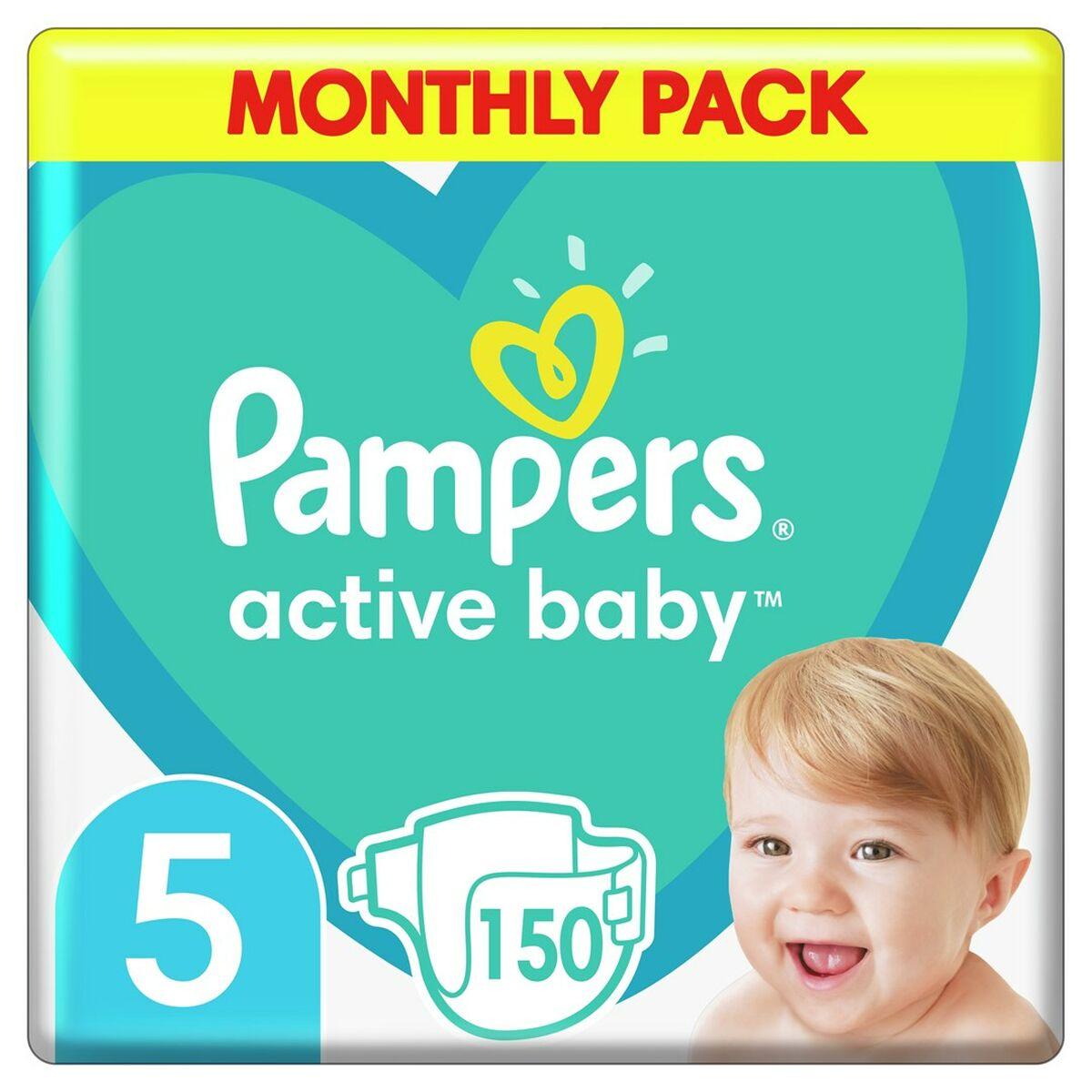 Engangsbleer Pampers 5 (150 enheder)