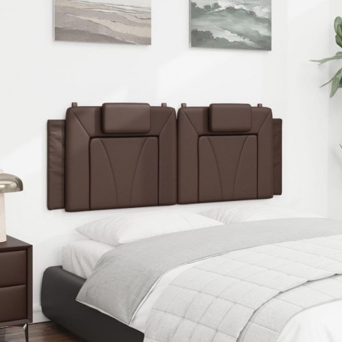 Gavlpude Viana 120 cm i kunstlæder - brun