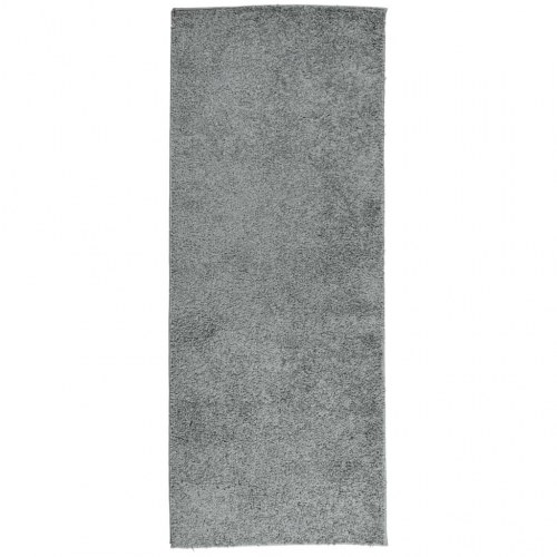 Shaggy gulvtæppe PAMPLONA 80×200 cm - høj luv, grøn