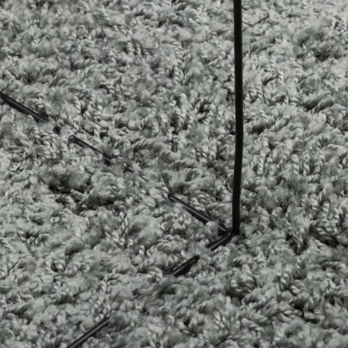 Shaggy gulvtæppe PAMPLONA 80×200 cm - høj luv, grøn