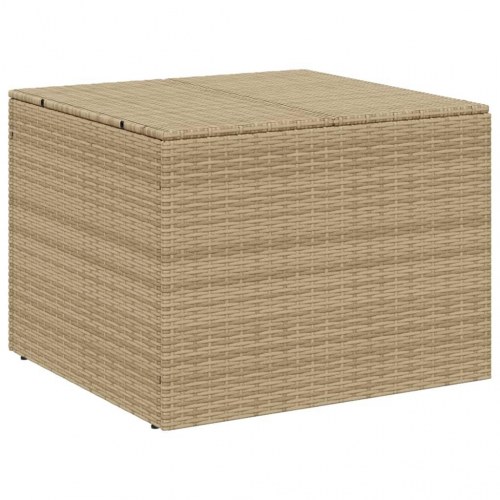 Opbevaringsboks til haven 291 l i polyrattan - beige