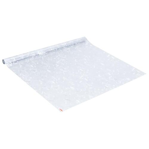 Vinduesfolie 45x500 cm blomstret mønster PVC matteret