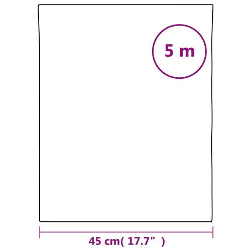 Vinduesfolie 45x500 cm blomstret mønster PVC matteret