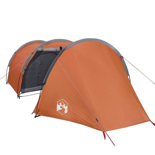 4-personers campingtelt vandafvisende orange