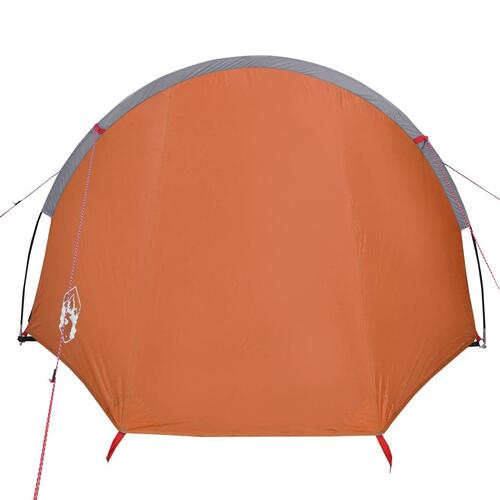 4-personers campingtelt vandafvisende orange