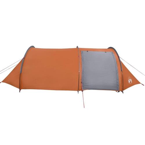 4-personers campingtelt vandafvisende orange