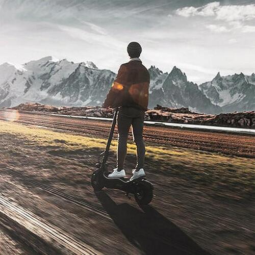 Elscooter Bongo Serie Z Off Road 12" 25 km/h 1100W Mørkegrøn