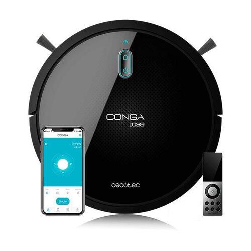 Robotstøvsuger Conga 1099 Connected 1400 Pa 64 dB WiFi Sort