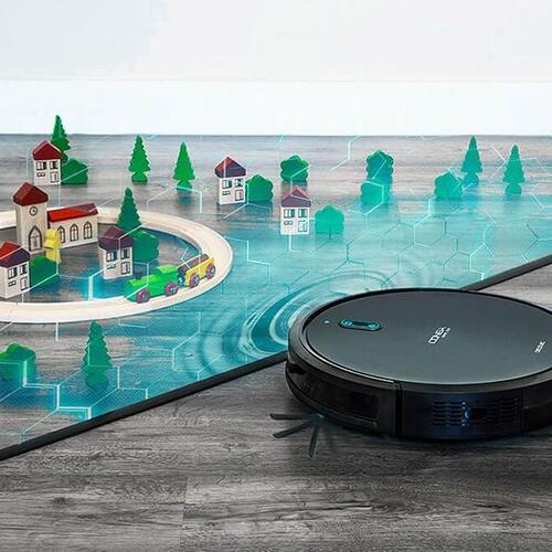 Robotstøvsuger Conga 1099 Connected 1400 Pa 64 dB WiFi Sort
