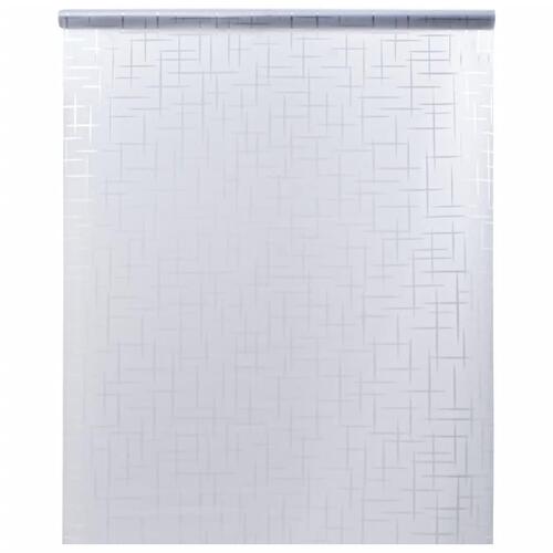 Vinduesfolie 45x500 cm PVC stjernemønster matteret