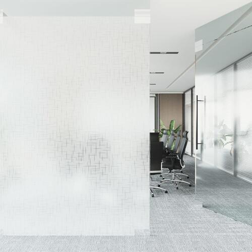 Vinduesfolie 45x500 cm PVC stjernemønster matteret
