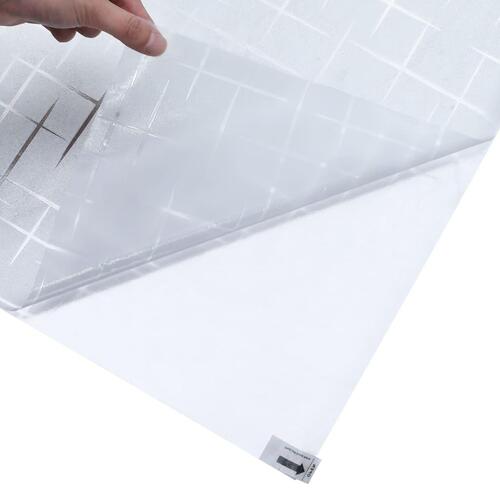 Vinduesfolie 45x500 cm PVC stjernemønster matteret