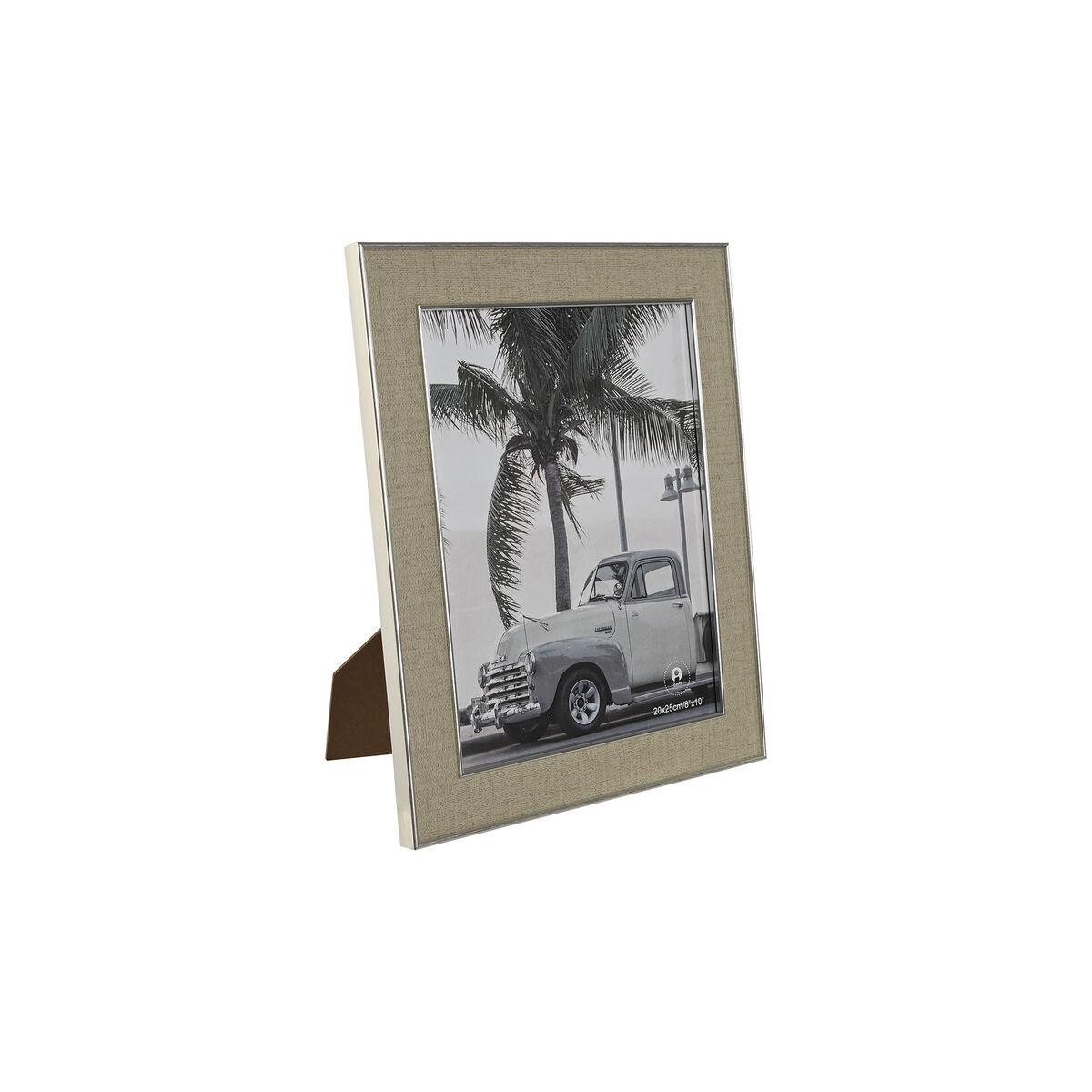 Fotoramme Home Esprit Sølvfarvet Krystal Polystyren 255 X 15 X 305 Cm