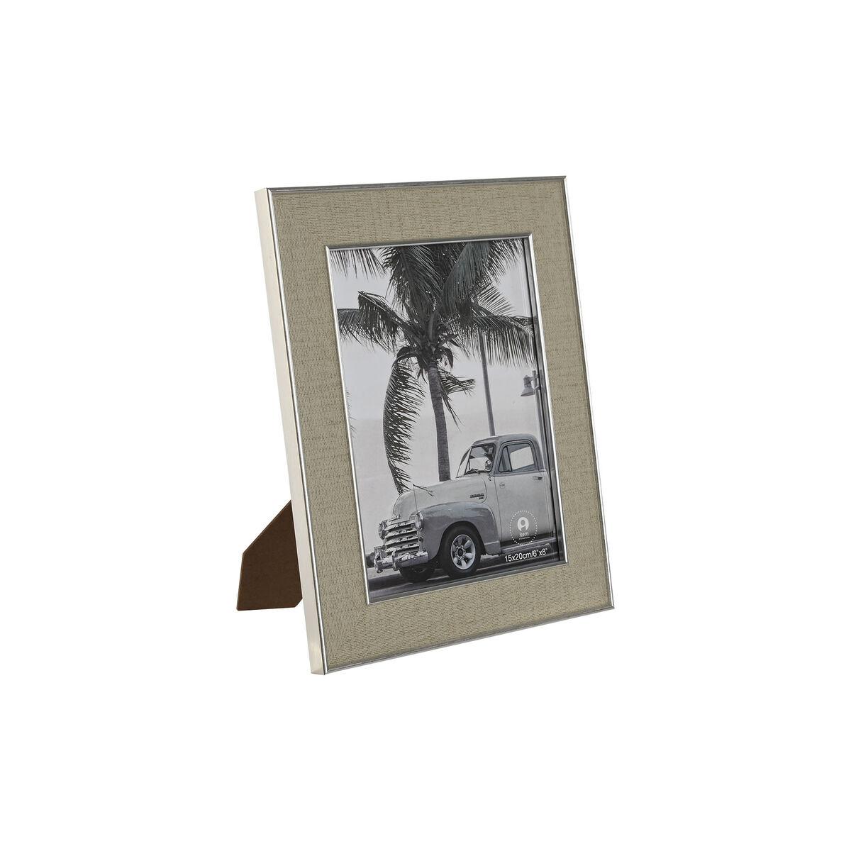 Fotoramme Home Esprit Sølvfarvet Krystal Polystyren Romantisk 205 X 15 X 255 Cm