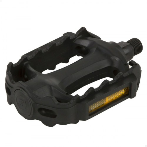 Aktive cykelpedaler - sort, 2 stk., 11 × 3 × 8 cm (24 enheder)