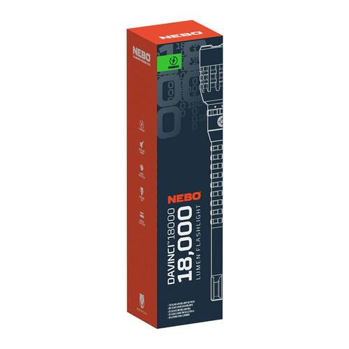 Genopladelig LED-lommelygte Nebo Davinci™ 18000 18000 Lm