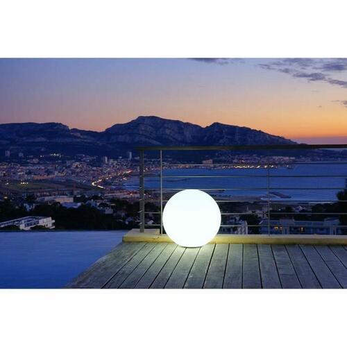 Udendørs kuglelampe Lumisky Bobby Ø 60 cm Hvid E27