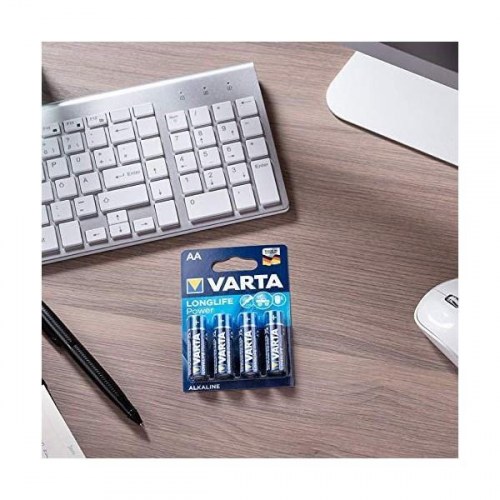 Varta Longlife Power AA LR6 alkaline batterier 1,5 V - 8 stk (6+2)