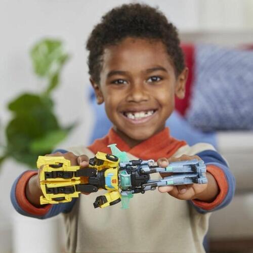 Action Figurer Hasbro Cyber-Combiner Bumblebee et Mo Malto