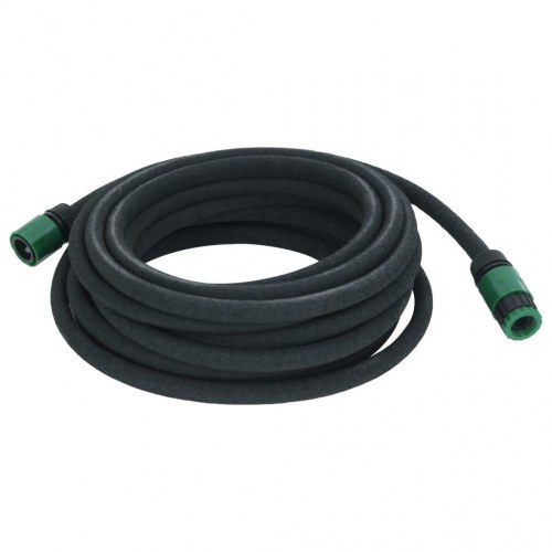 Siveslange 10 m - gummi, 0,6" (16 mm) - sort