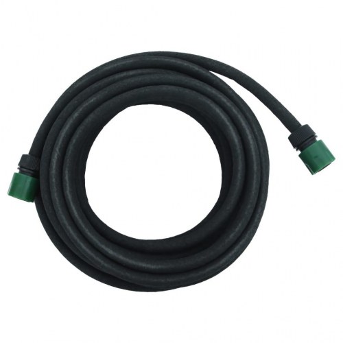 Siveslange 10 m - gummi, 0,6" (16 mm) - sort