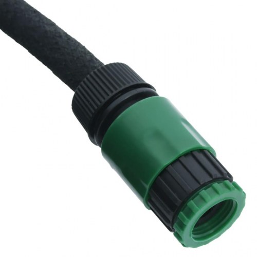 Siveslange 10 m - gummi, 0,6" (16 mm) - sort