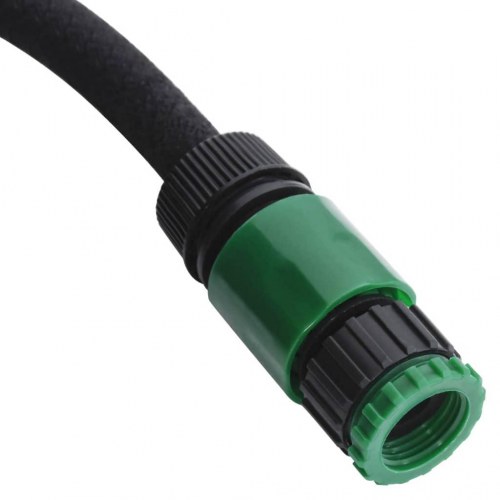 Siveslange 25 m - gummi, 0,6" (16 mm), sort