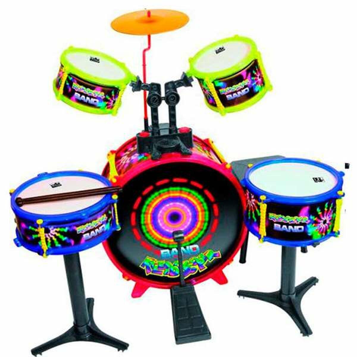Musikalske Trommer Reig Kaleidoscoper 75 X 68 X 54 Cm Børns