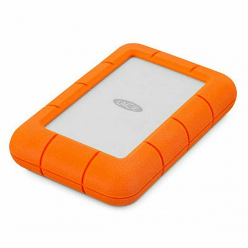 Ekstern harddisk LaCie Rugged 2 TB USB 3.2 (Orange)