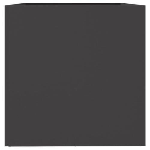 Plantekasse 62x47x46 cm koldvalset stål sort