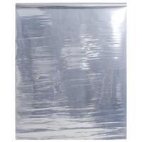 Solfilm 90x2000 cm reflekterende effekt PVC sølvfarvet