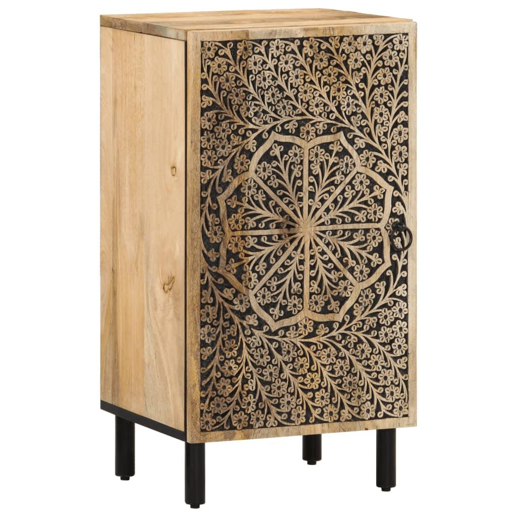 Skab 40x33x75 cm massivt mangotræ