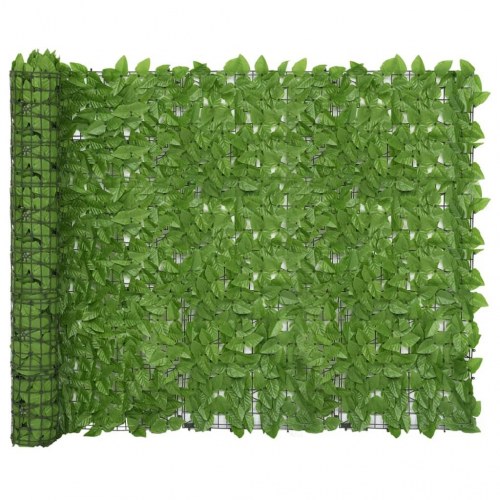 Altanafskærmning 200 × 150 cm - grønne blade kunstig hæk