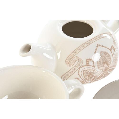 Tekande Home ESPRIT Blå Hvid Beige Lyserød Dolomite 750 ml (2 enheder)