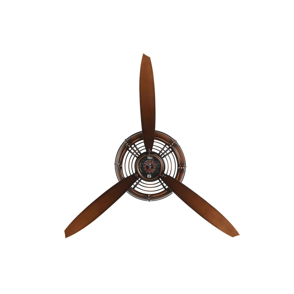 Vægur Home Esprit Kobber Pvc Metal Skruelinje 75 5 X 8 X 75 Cm