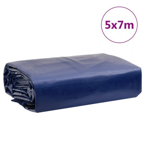 Presenning 5 x 7 m 650 g/m² - blå