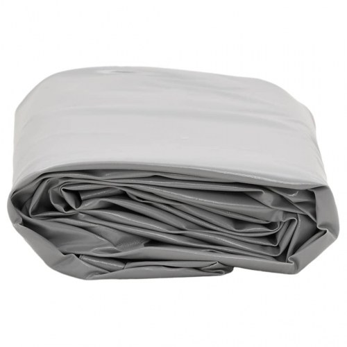Presenning 2,5 × 4,5 m - 650 g/m², grå