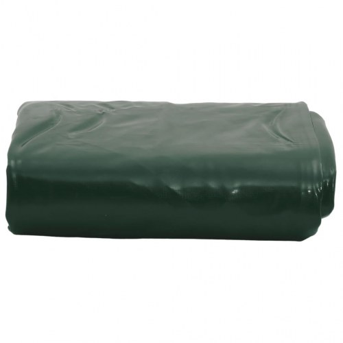 Kraftig presenning 2,5 × 4,5 m - 650 g/m², grøn