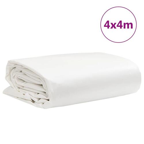Presenning 4x4 m 650 g/m² hvid