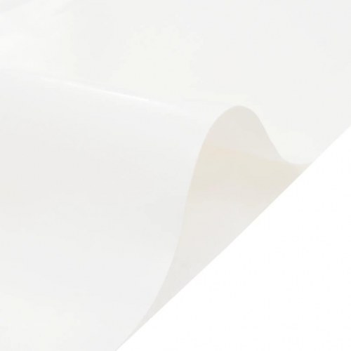 Kraftig presenning 3×4 m - 650 g/m², hvid