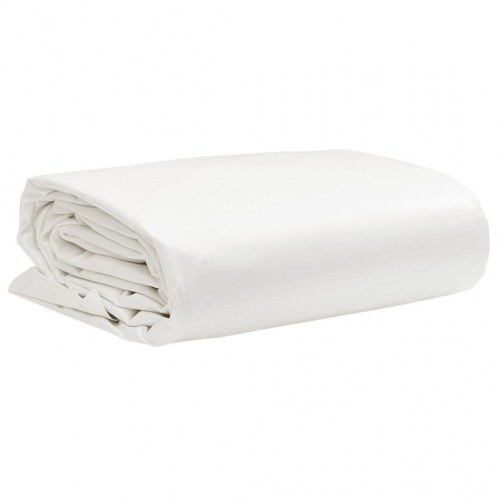 Presenning 3 x 6 m 650 g/m² - hvid